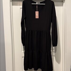 Black Long Sleeve Dress